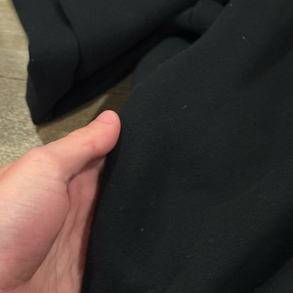 Essentials Fear of God Black Fleece II Hoodie Sweatshirt Size Medium - Picture 7 of 10